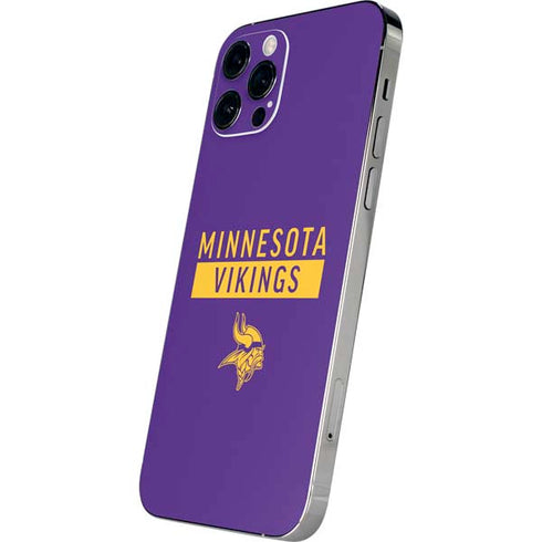 NFL Minnesota Vikings Purple Performance Series iPhone 12 Pro Max Skin